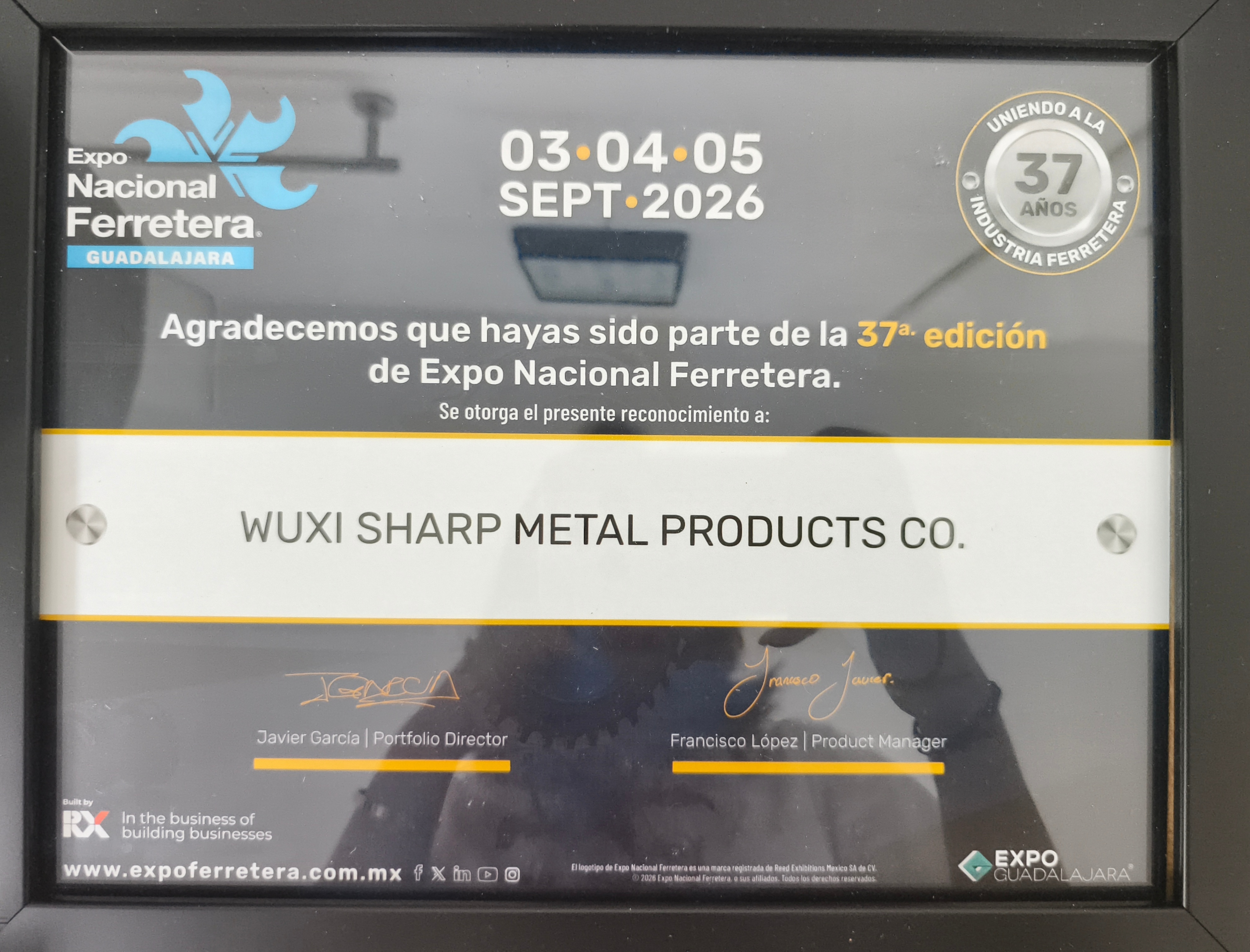 Custom Metal Screws Manufacturer Sharp Exhibits in Mexico